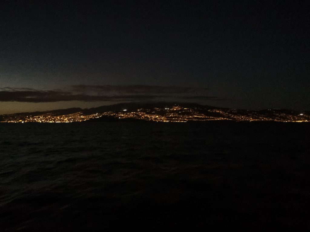 Madeira at night