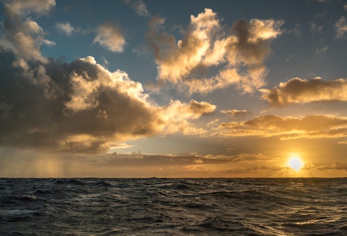 Rain and Sun over the Atlantic