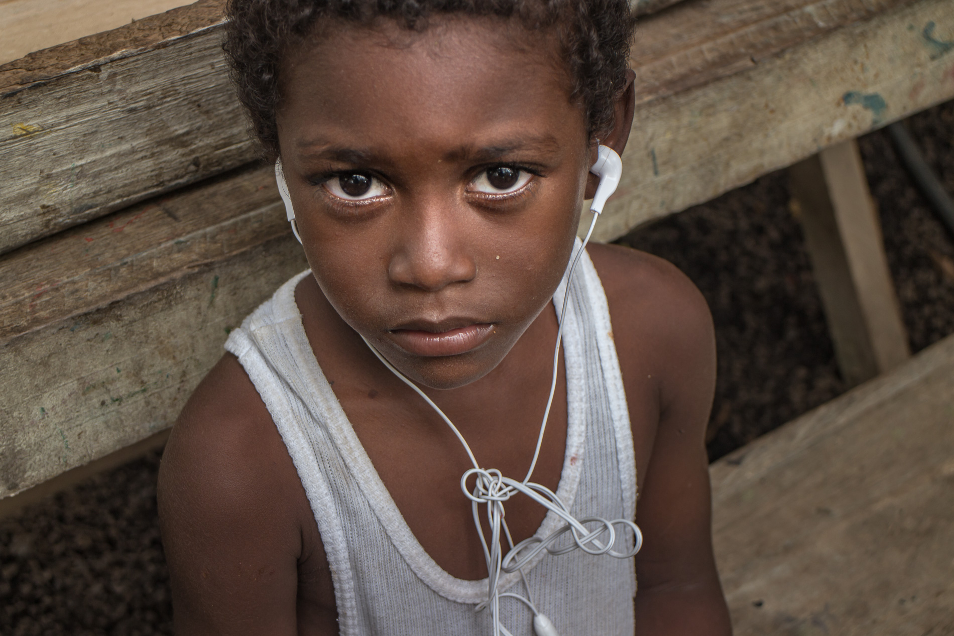 Afro-Ecuadorean child